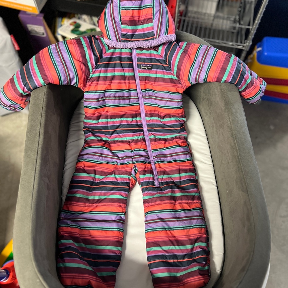 Patagonia down baby bunting